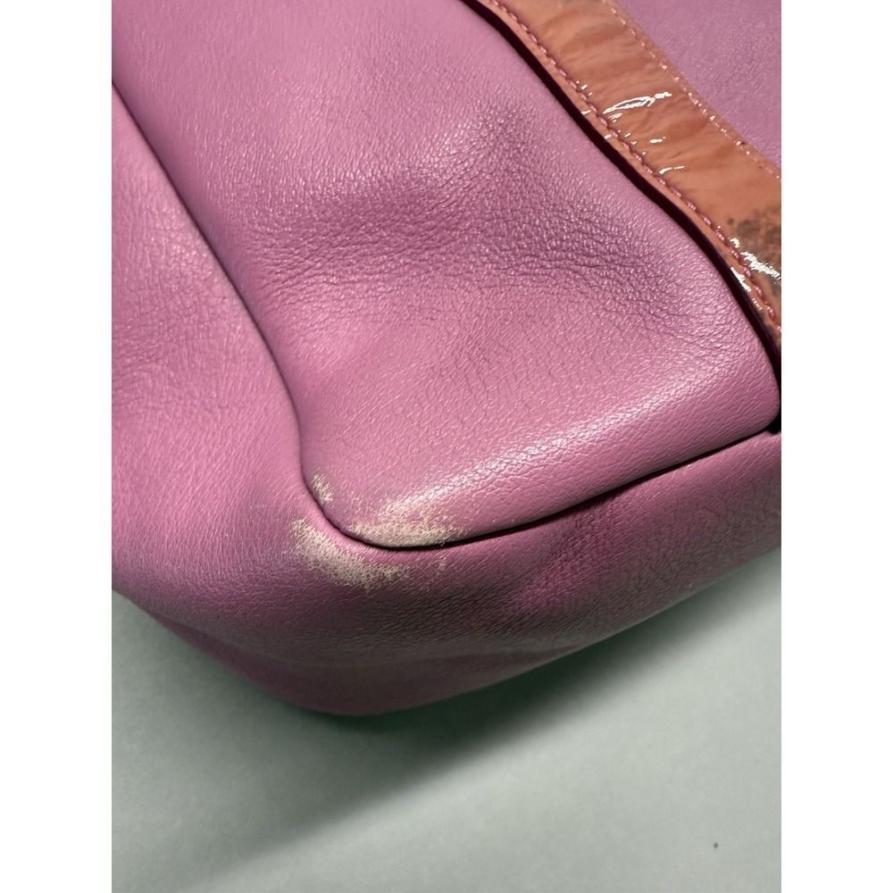 Vintage Coach Leatherware Gallery Tote bag. Barbie Pink. 9762 - Picture 10 of 16